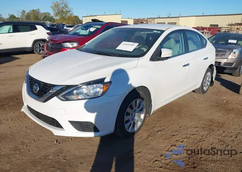 2017 Nissan Sentra Sv из США, поврежденный, VIN 3N1AB7AP7HY324179